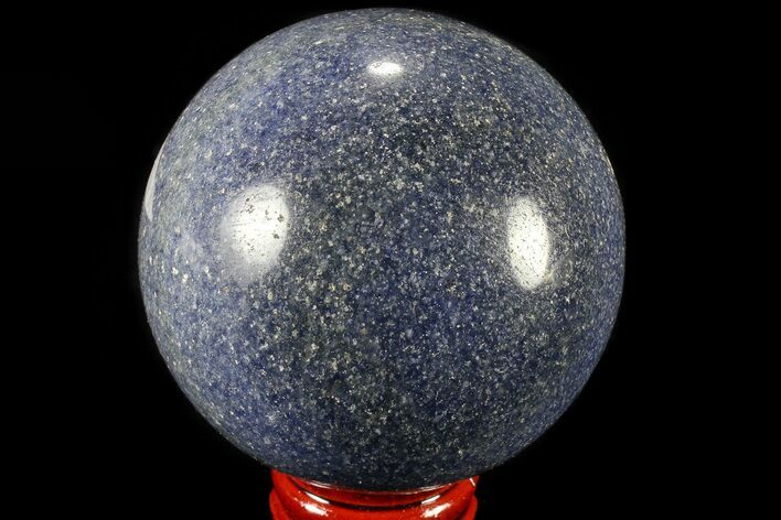 Polished Lazurite Sphere - Madagascar #79052